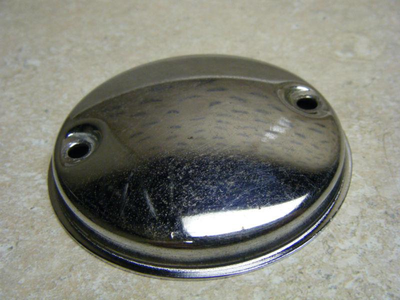 Original triumph motorcycle points cover plate for timing cover 500 650 750 