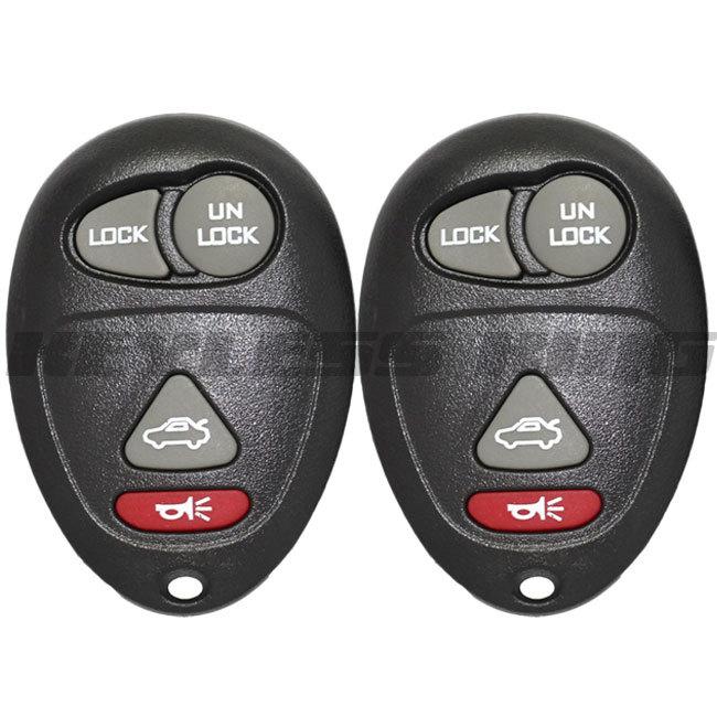 2 new gm l2c0007t keyless entry key fob clicker transmitter beeper wireless