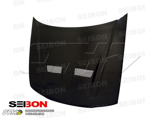 Seibon carbon fiber xt-style carbon fiber hood kit auto body honda accord 90-93