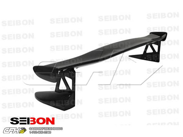 Seibon carbon fiber mg-style carbon fiber rear spoiler honda civic 06-10 ship fr