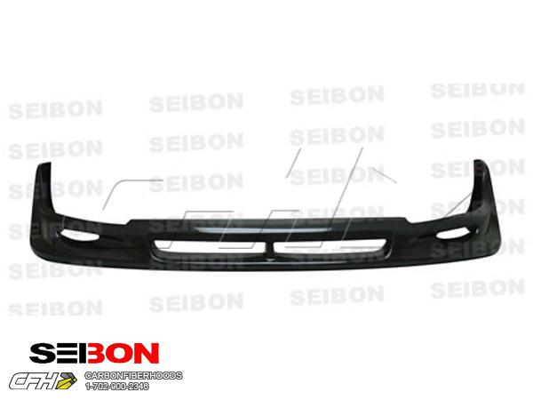 Seibon carbon fiber cw-style carbon fiber front lip subaru impreza, wrx, sti 06-