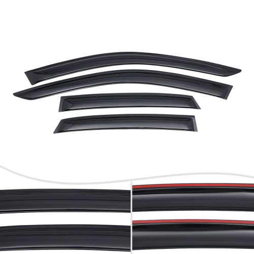 For 2019 2020 2021 2022 2023 volkswagen jetta window visors rain guards 4pcs