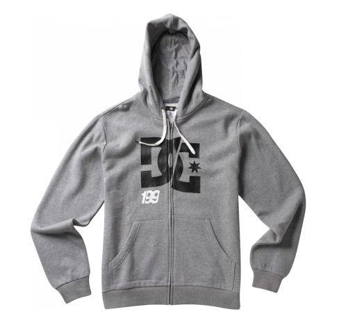 Dc travis pastrana star 199 zip hoody grey medium