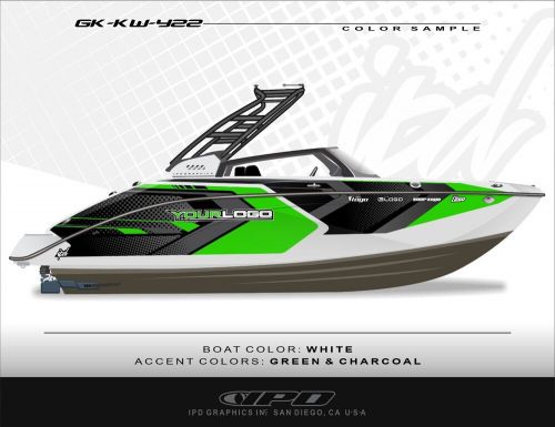 Ipd boat graphic kit for yamaha 22ft series models (kw design)