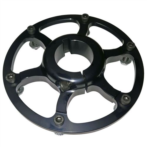 New 40mm clamp-on sprocket hub 8mm keyway black go kart racing parts drift trike