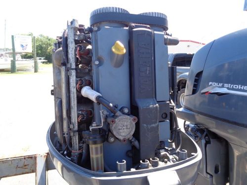 Used 2001 yamaha f115 115 hp 25&#034; outboard boat motor engine right hand  700 hour