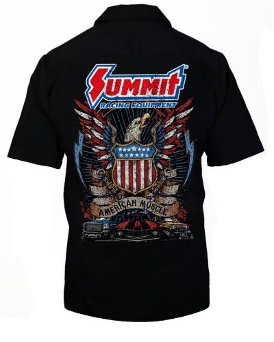 Lethal threat summit racing equipment® american muscle button-down shirts