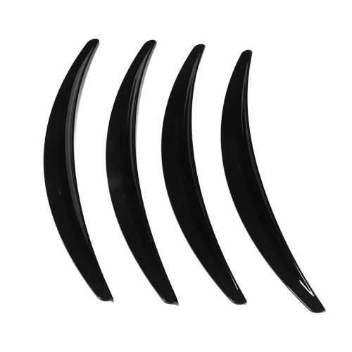 4pcs wheel fender flares smooth surface scratch resistant replacement for tesla