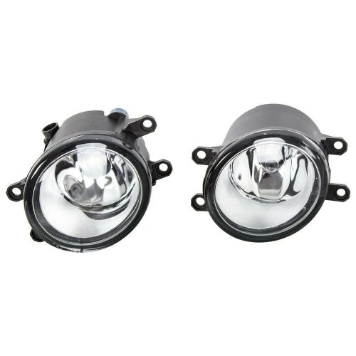 Pair h11 55w fog lights fog lamps left right side fit for 2009-2014 toyota venza