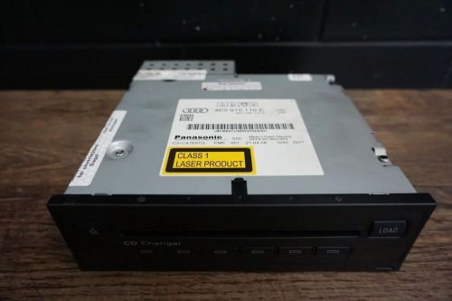 Audi a6 4f c6 cd changer 4e0910110e 4e0035110a mp3 6-speed cd player orig.