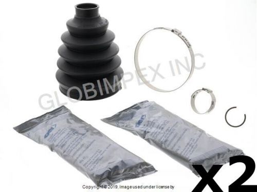 Mercedes (2014-2023) axle boot kit front outer (2) gkn loebro + 1 year warranty