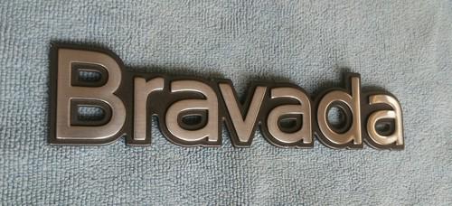 Oldsmobile bravada emblem door or tailgate.