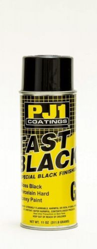 Pj1 products    16 gls    gloss black epoxy paint 250degf 11oz