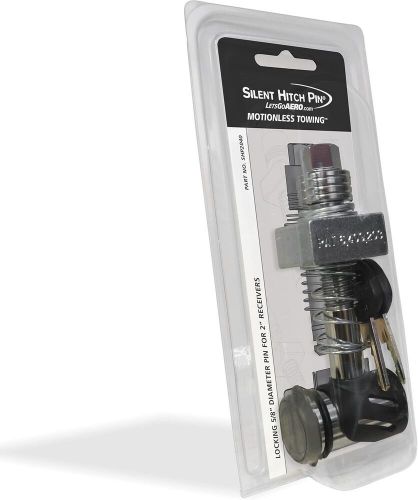 Let&#039;s go aero (shp2040) keyless press-on locking silent hitch pin for 2in...