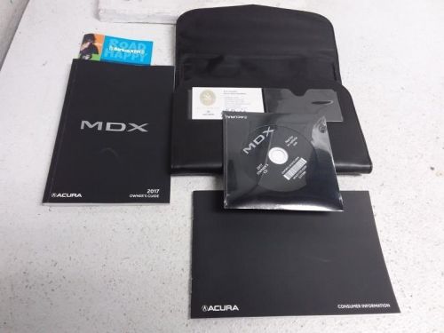 Mdx       2017 owners manual 848821