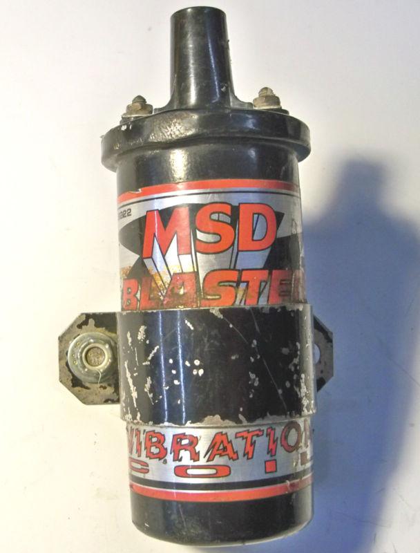 Msd blaster coil high vibration design with mounts late model nascar