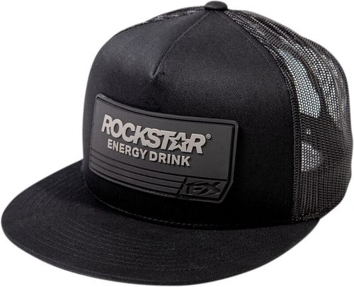 Fx rockstar 2021 racewear snapback mesh hat black 24-86610