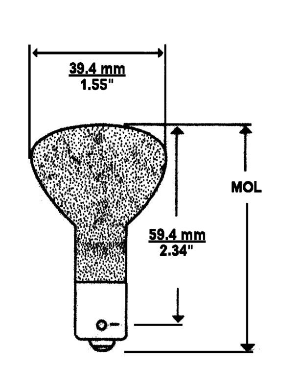 Camco 54822 lamp  eiko 1383tf light camper rv misc