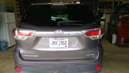 14-19 highlander passenger quarter glass privacy tint