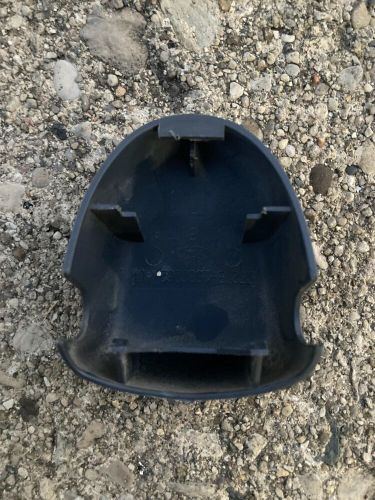 92-96 ford bronco f150 f250 f350 seat belt trim cap, driver/pass, crystal blue