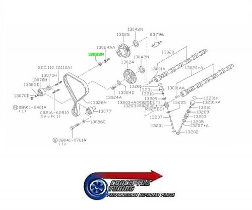 Genuine nvct variable cam pulley bolt cap -for r34 skyline gtt rb25det neo