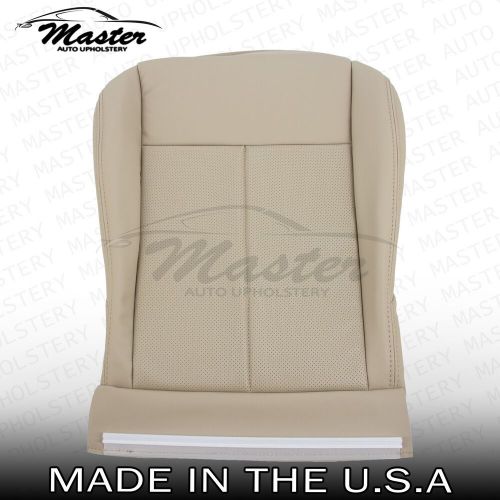 2009 - 2012 fits jeep liberty lower left &amp; right tan vinyl seat covers, perf.