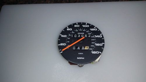 Porsche 944 oval dash odometer service repair for speedometer 944 641 951 17