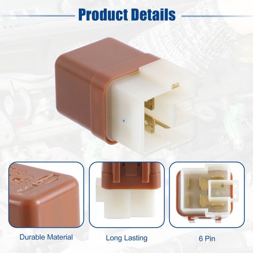 1 pcs auto car motor relay replacement fit for nissan titan 2004-2015 brown