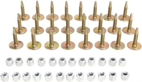 Stud boy power point +plus studs w/ power tower locknuts 5/16&#034; 1.375&#034; 24-pack