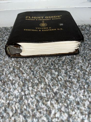 1964 flight guide airport &amp; frequency manual volume ii central &amp; eastern states