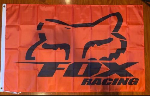 Fox racing banner flag 3x5ft motocross off road moto dirt bike new flag