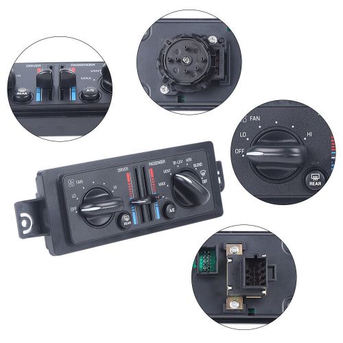 For 00-05 buick century climate control temperature ac a/c heat temp dash 630128