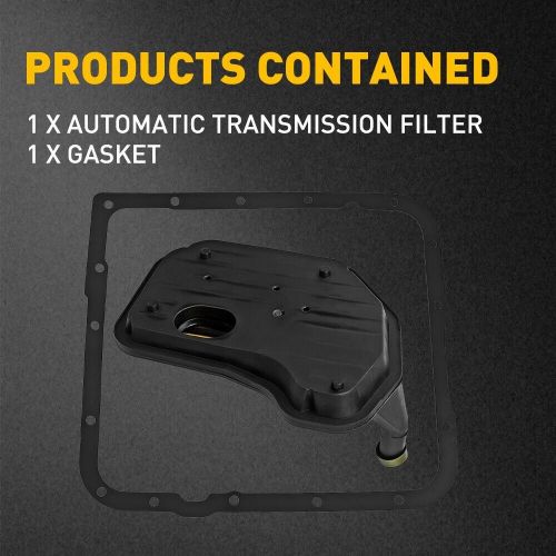 Transmission filter kit service - w/ pan gasket for cadillac 2005 escalade esv