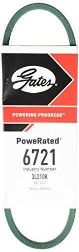 Gates 6721 3/8&#034; x 21&#034; powerated v-belt