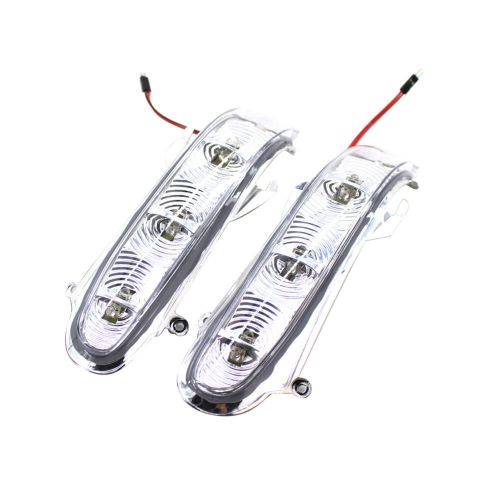 2 pack plastic car side marker lights for mercedes benz w220 s320 1999-2002 d