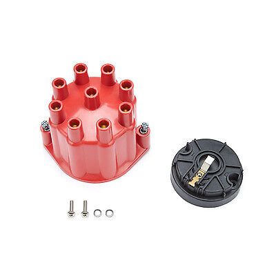 Pertronix ignition dist. cap &amp; rotor kit - red d600701