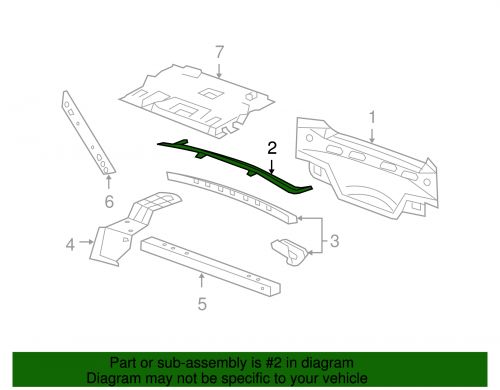 Genuine gm panel 25909815