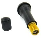 Tubeless universal tyre valve with dust cap -replacement snap in tyre valvetr414