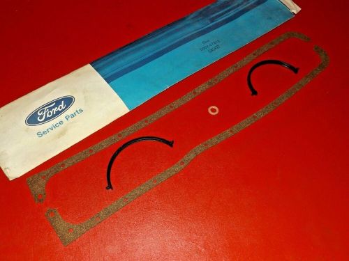 Nos 1969-1980 ford mercury 250 6 cyl oil pan gasket pkg c9oz- 6781-a d0dz-6781-b