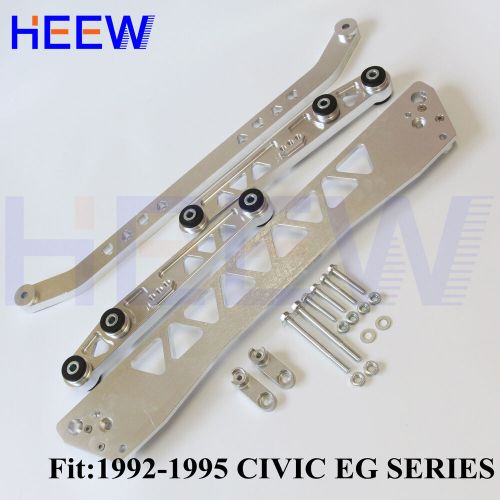 Control arm lca billet subframe rear brace tie bar for honda civic 92-95 eg bwr