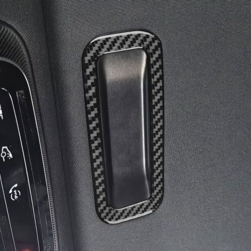 Real carbon fiber sunroof skylight handle cover trim for benz c-class w206 22-24