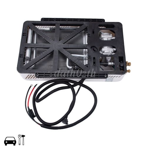 Split ac 12v 11000btu truck cab air conditioner fits semi trucks bus rv caravan