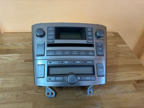 Toyota avensis radio cd player head unit 86120-05120