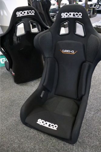 Sparco grid q qrt road/track day/gaming racing simulator fixed back bucket seat