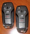 Lot of 2 genuine ford logo fob n5f-a08taa 3248a-a08taa 2015-2023 f series oem