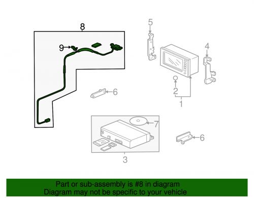 Genuine honda antenna assembly 39835-s9v-a01