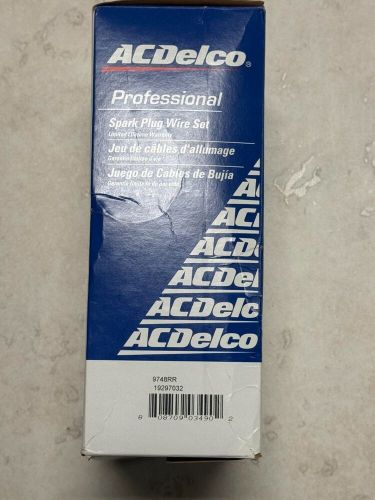 Ac delco professional series 19297032 spark plug wire set