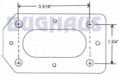 Weber carburetor dgev / dges adapter kit subaru brat 85-87 ea82! free ship!