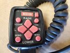 Working western handheld round 10 pin v-plow controller snow 9 button 96462 mvp