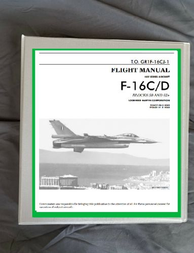 F-16c falcon  flight manual  operations flight manual in binder free ship dcs